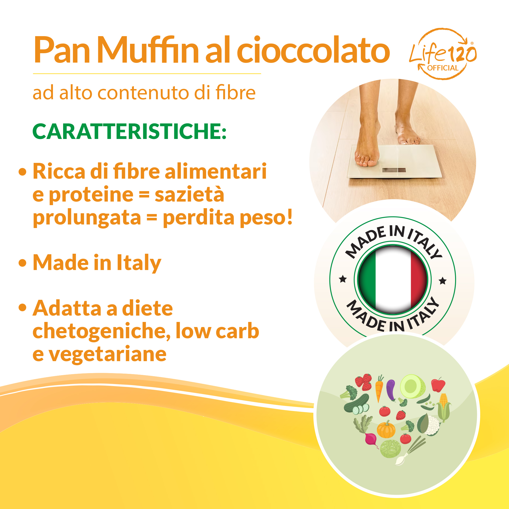 Pan Muffin con cioccolato