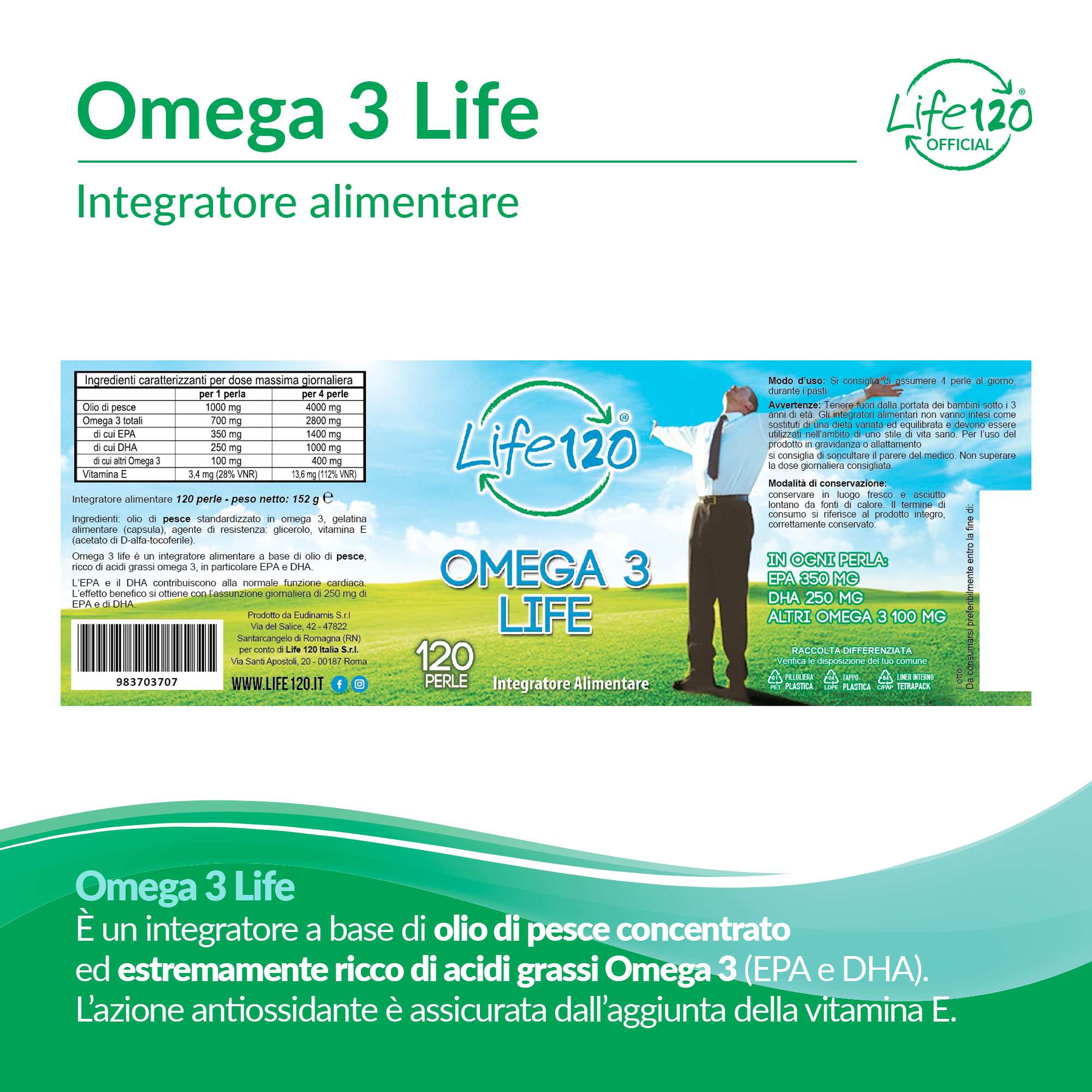 Omega 3 120perle