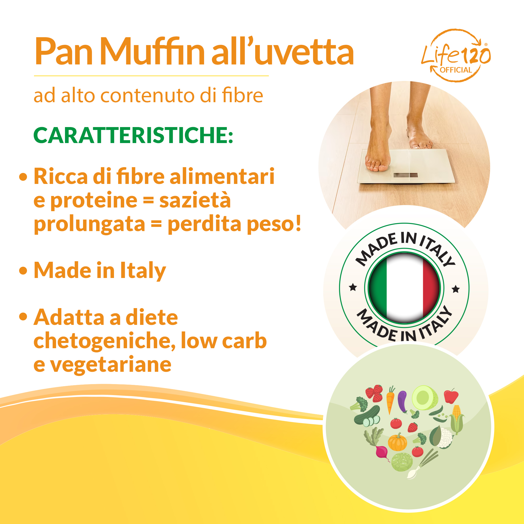 Pan Muffin con uvetta