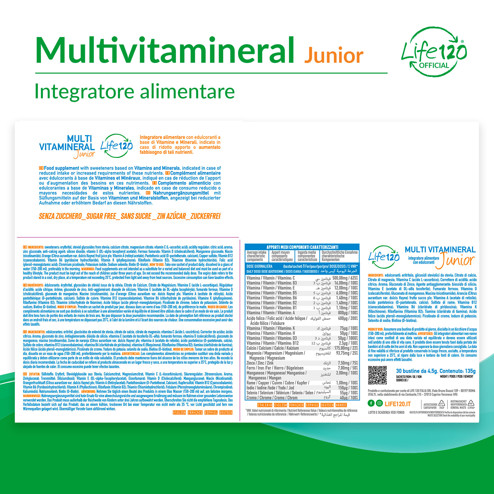 Multivitamineral Junior