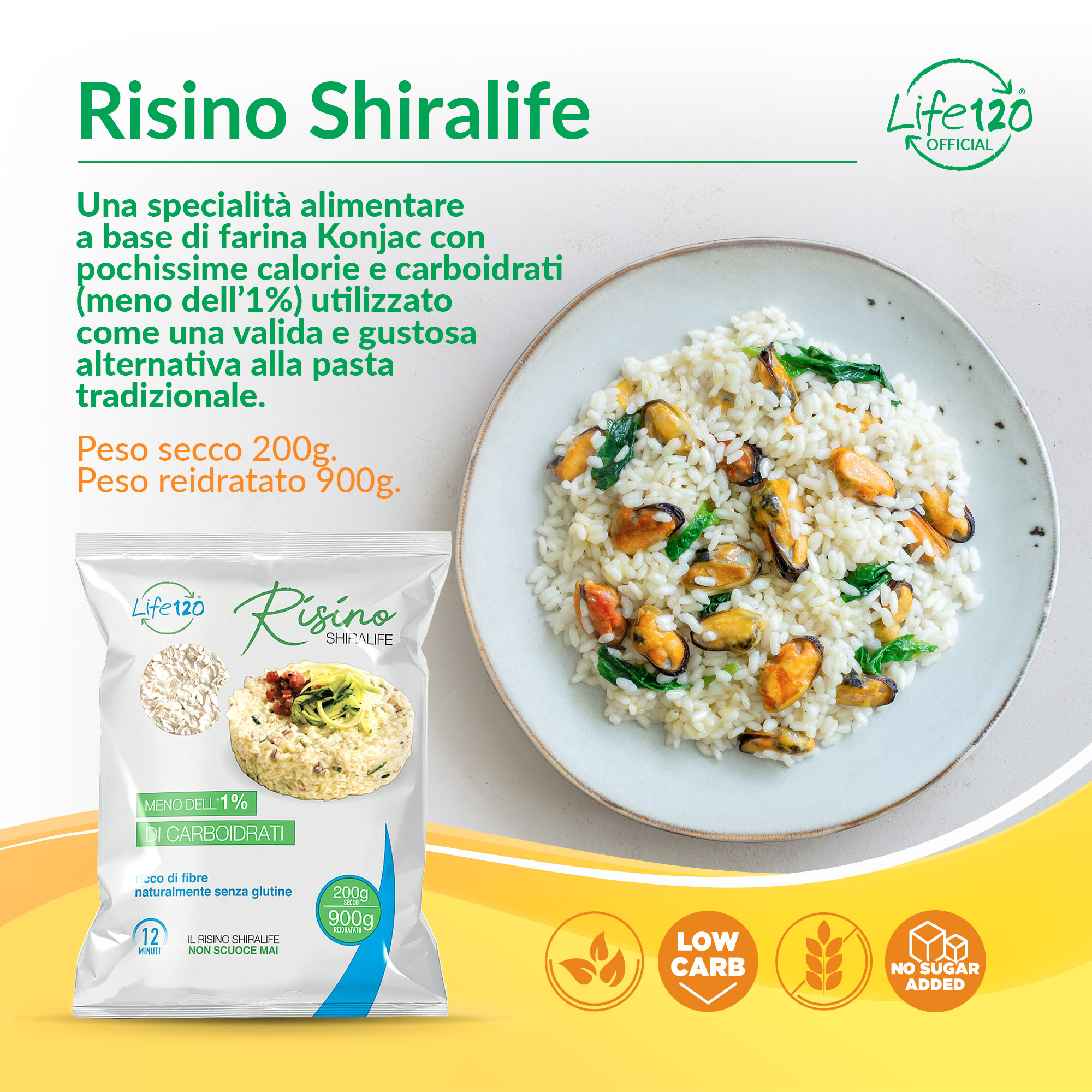 Risino Shiralife 900 g