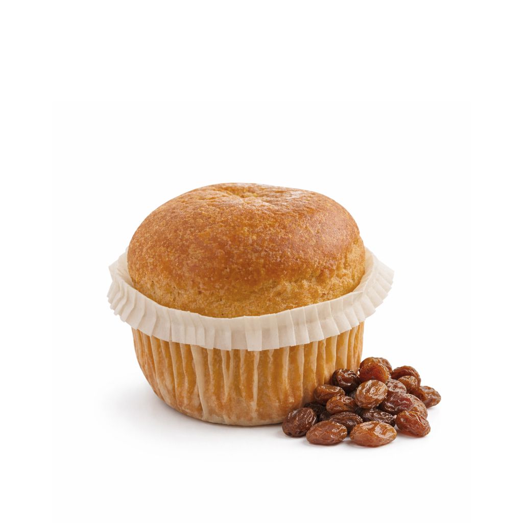 Pan Muffin con uvetta