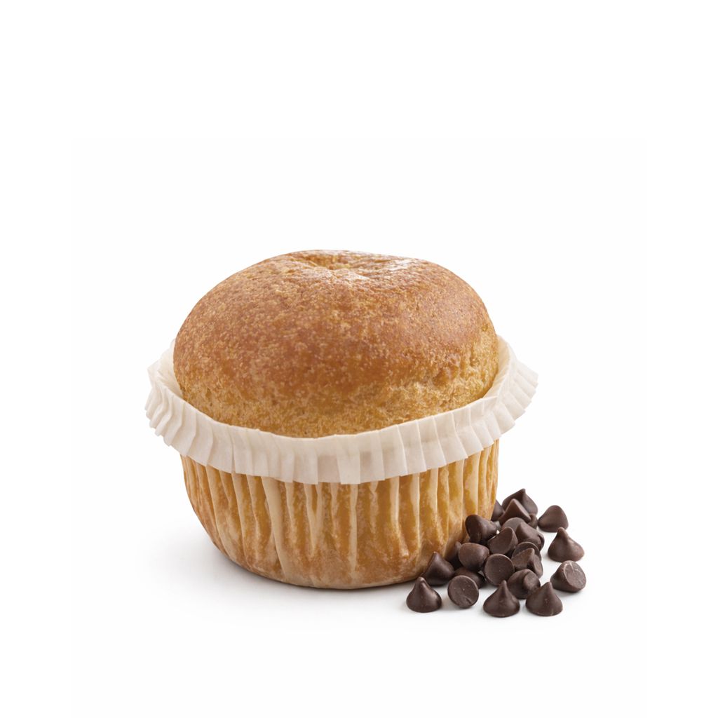 Pan Muffin con gocce di cioccolato