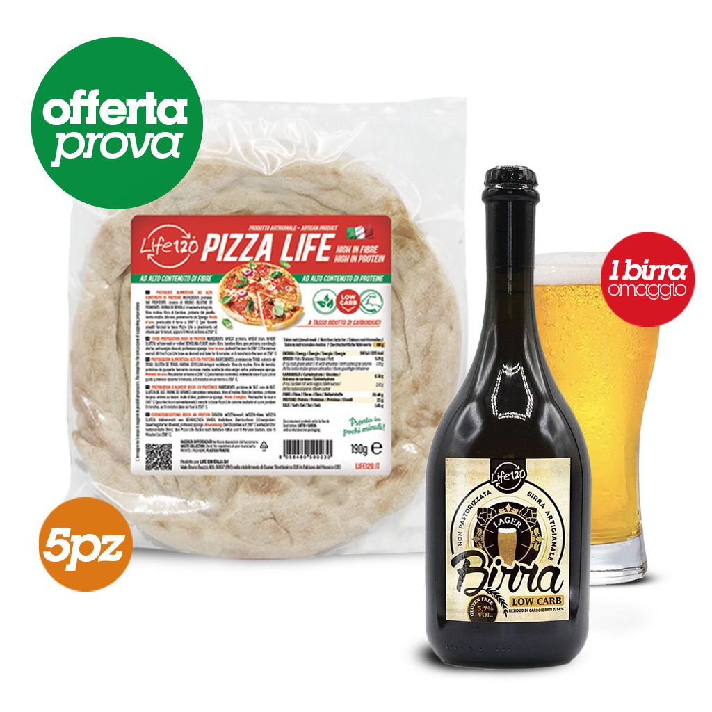 Box Pizza &amp; Birra Keto &amp; Low carb