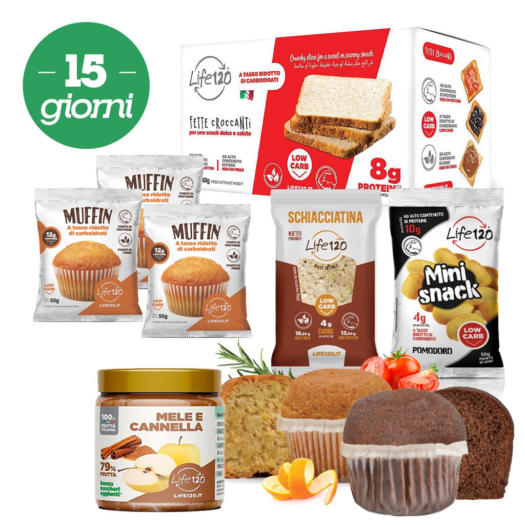 Box prova Colazione keto &amp; low carb 15 giorni
