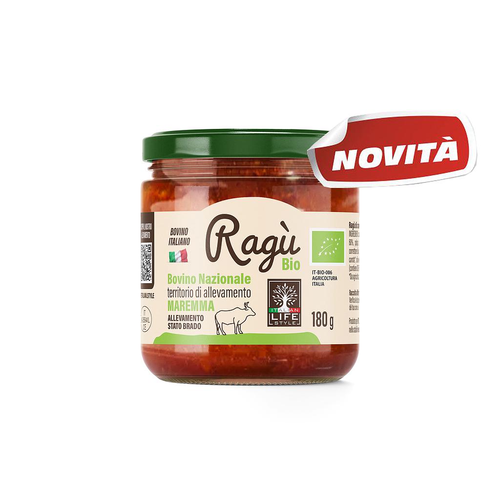 Ragù di Bovino Bio 180g - Regolamento (UE) 2018/848