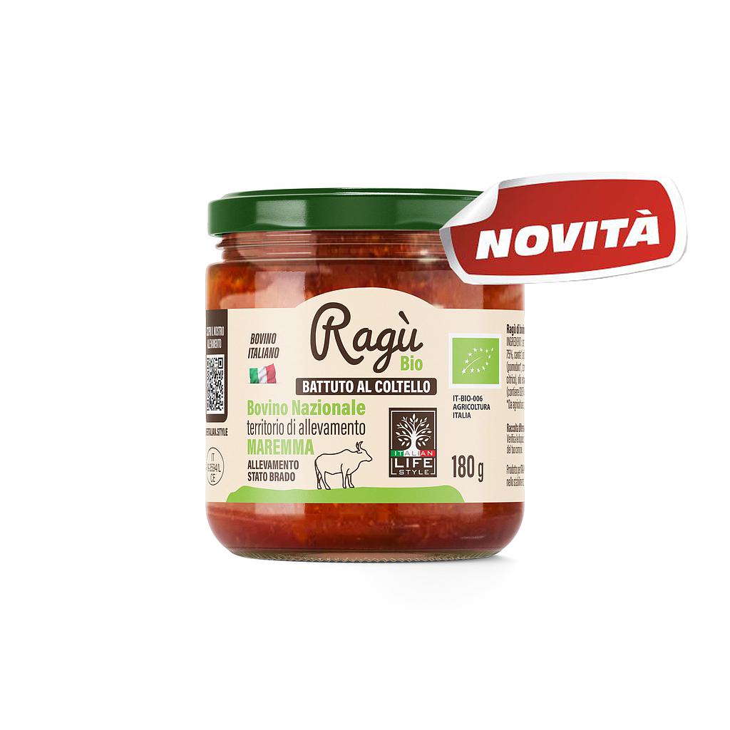 Ragù Battuto al Coltello Bio 180g - Regolamento (UE) 2018/848