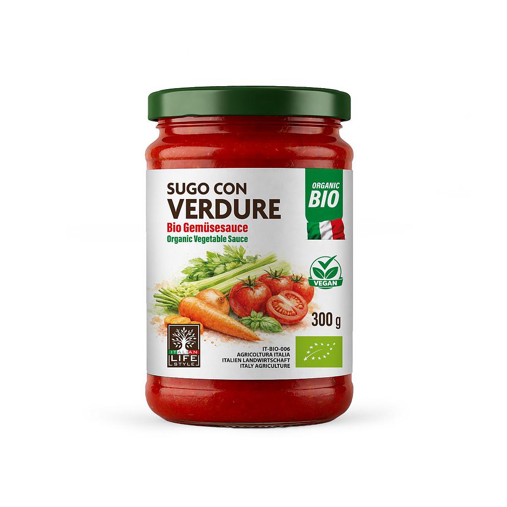 Sugo con verdure BIO 300g - Regolamento (UE) 2018/848