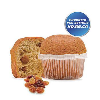 Pan Muffin con uvetta