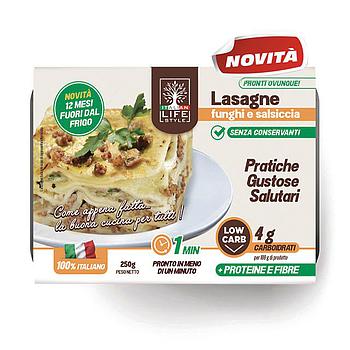 Lasagne con funghi e salsiccia 250g