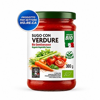 Sugo con verdure BIO 300g - Regolamento (UE) 2018/848